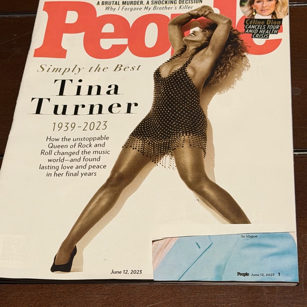 People Magazine June 2023 Issue Tina Turner